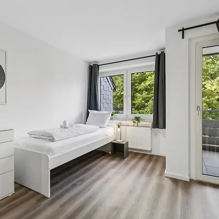 Mit 2 Einzelbetten Und Balkon * Herne