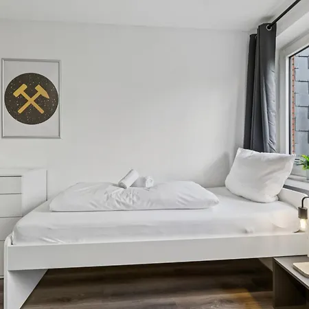 Apartment Mit 2 Einzelbetten Und Balkon Herne